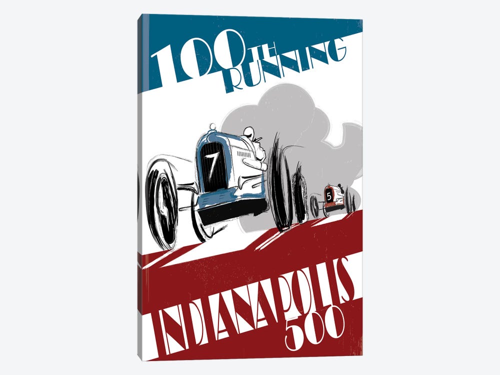 Indy 500 by Fly Graphics 1-piece Canvas Print