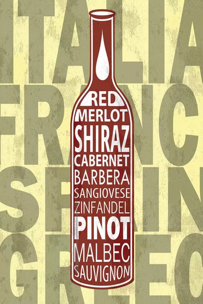 Fly Graphics: Red Wines by Fly Graphics