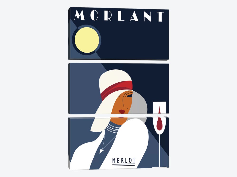 Morlant Merlot by Fly Graphics 3-piece Art Print