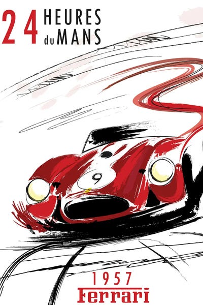 Office: Ferrari 24 Hr Le Mans by Fly Graphics