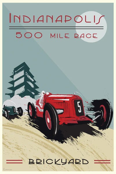 Indiana: Indianapolis 500, Brickyard 500 by Fly Graphics