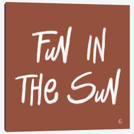Fun In The Sun Canvas Print #FMC108} by Fearfully Made Creations Canvas Wall Art