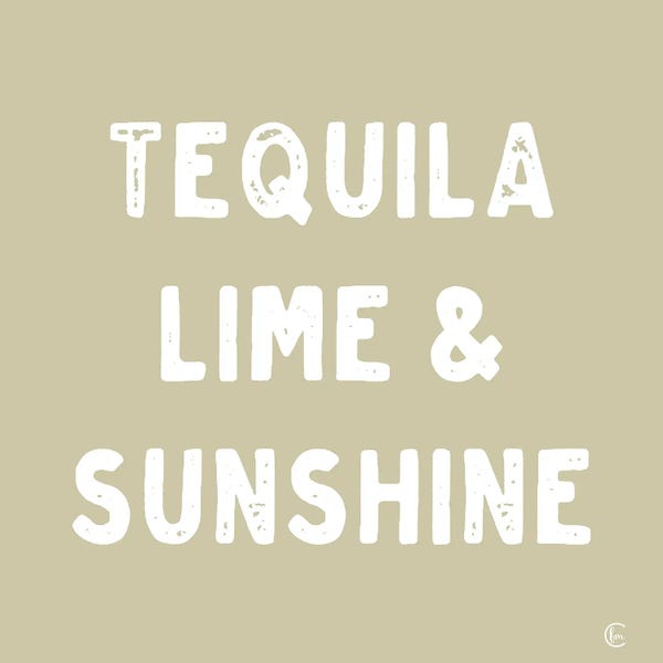 Tequila: Tequila, Lime & Sunshine by Fearfully Made Creations