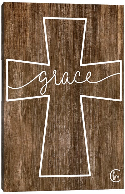 Grace Cross Canvas Art Print