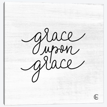 Grace Upon Grace Canvas Print #FMC24} by Fearfully Made Creations Canvas Wall Art
