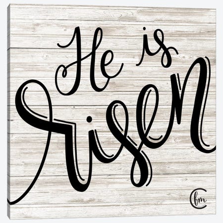 He is Risen Canvas Print #FMC26} by Fearfully Made Creations Canvas Artwork