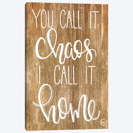 Chaotic Home Canvas Print #FMC4} by Fearfully Made Creations Canvas Art