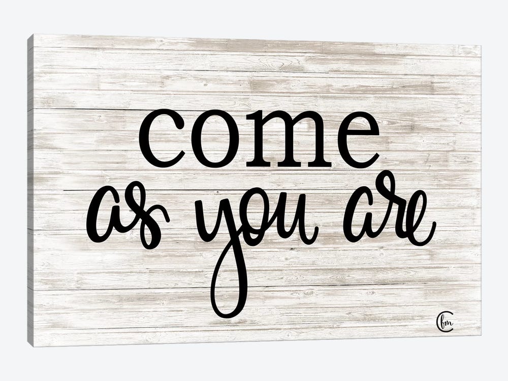 Come as You Are  by Fearfully Made Creations 1-piece Canvas Art