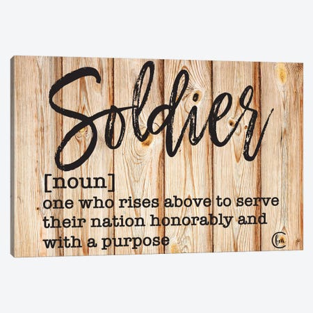 Soldier Canvas Print #FMC61} by Fearfully Made Creations Canvas Print