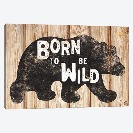 Born to Be Wild Canvas Print #FMC63} by Fearfully Made Creations Canvas Art Print