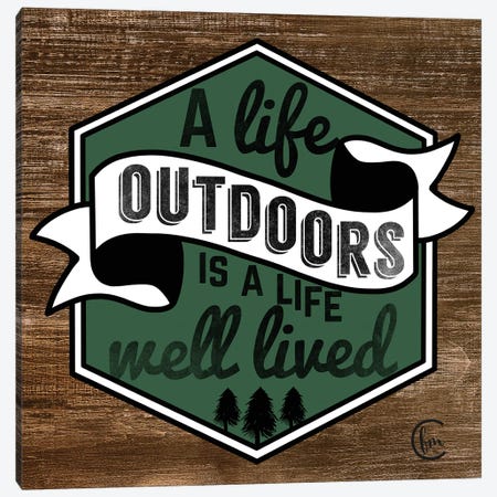 Outdoor Life Canvas Print #FMC64} by Fearfully Made Creations Canvas Wall Art