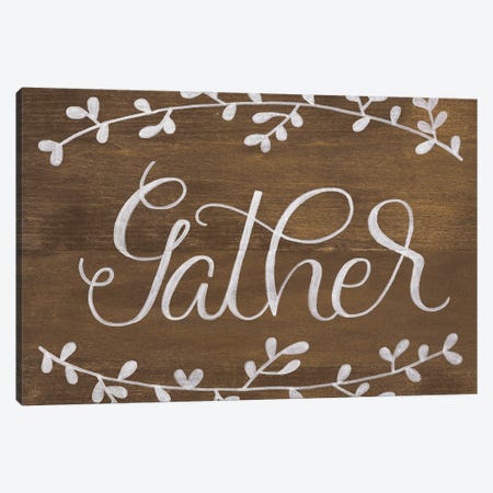 Gather Leaf Canvas Print #FMC69} by Fearfully Made Creations Art Print