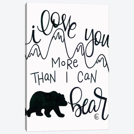 More Than I can Bear Canvas Print #FMC6} by Fearfully Made Creations Canvas Wall Art