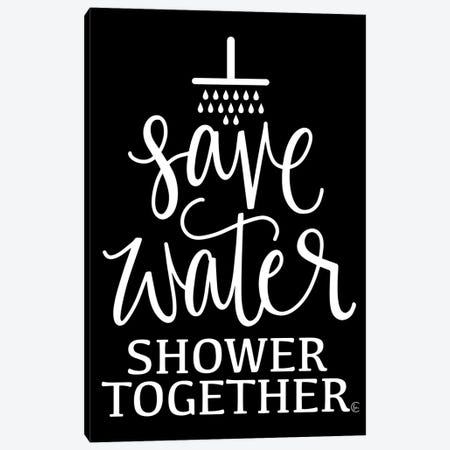 Shower Together Canvas Print #FMC74} by Fearfully Made Creations Canvas Print