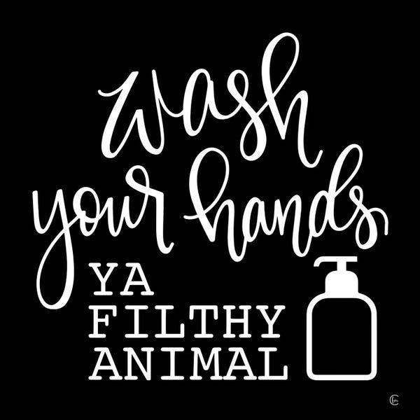 Bathroom Humor: Wash Your Hands by Fearfully Made Creations