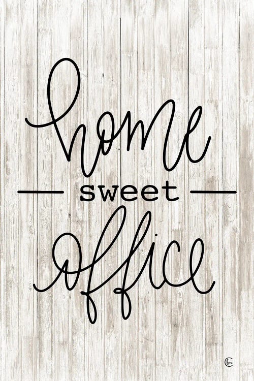 Home Sweet Office by Fearfully Made Creations wall art