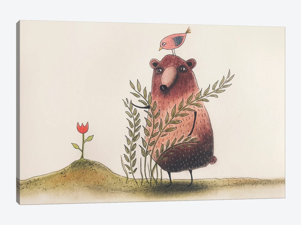 The Tulip by Femke Muntz 1-piece Canvas Print