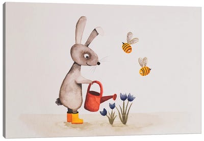 Springtime Canvas Art Print - Femke Muntz