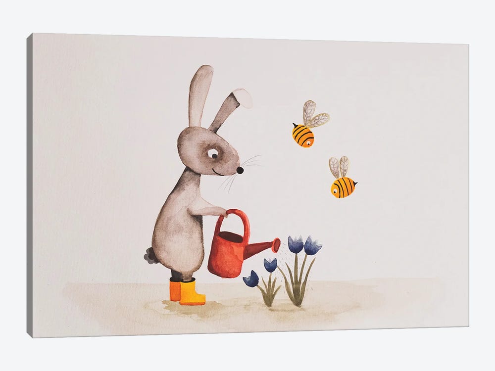 Springtime by Femke Muntz 1-piece Canvas Print