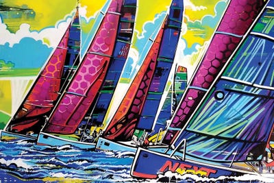 Fresa Air by Fernan Mora framed canvas print