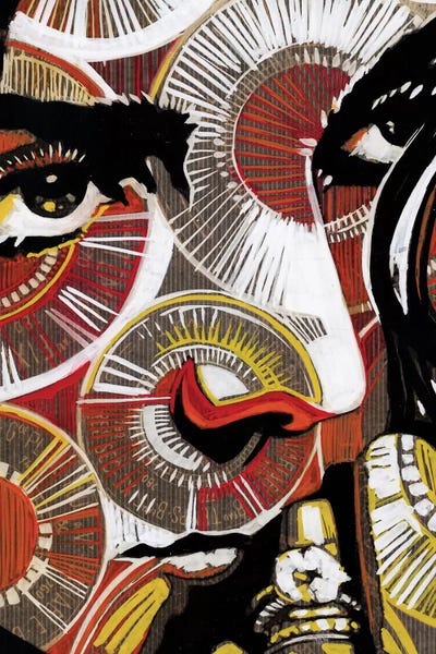 Electric Blue II by Fernan Mora canvas print