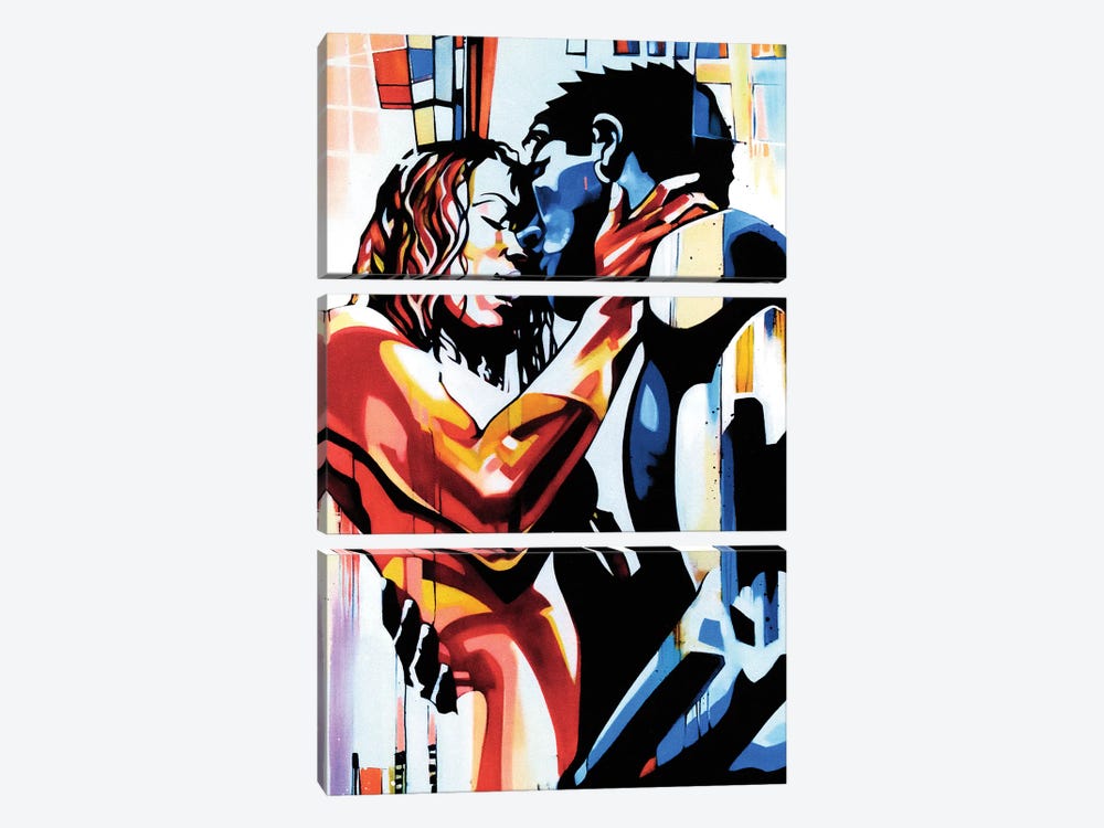 What Lovers Do 3-piece Canvas Print