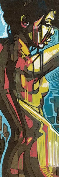 Panoramic Vertical: Golden Skin by Fernan Mora