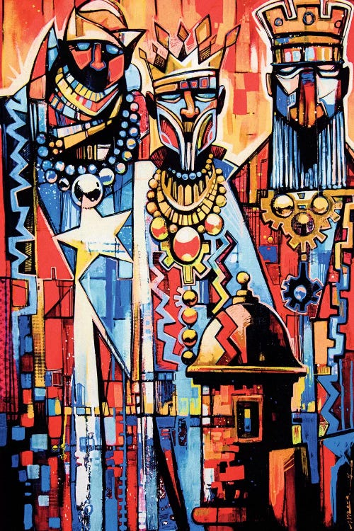 3 Wise Men by Fernan Mora wall art