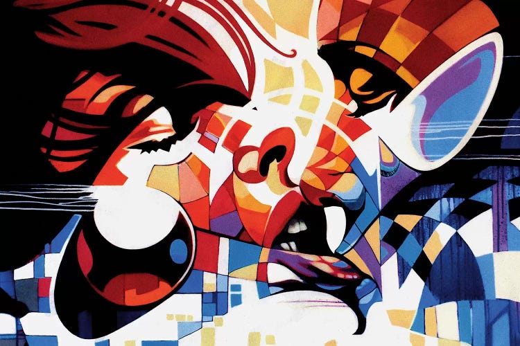 Cyber Love by Fernan Mora wall art