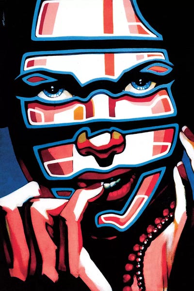 Electric Masacarade by Fernan Mora canvas print