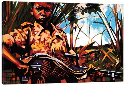 INFANT-ry Soldier Canvas Art Print - Fernan Mora