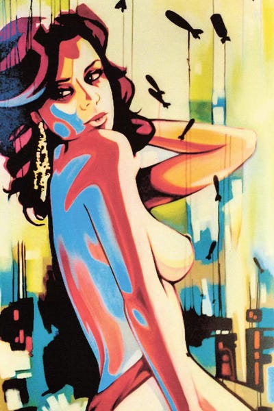 Original Bombshell by Fernan Mora canvas print
