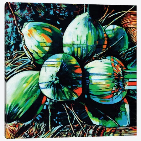 Tropical Fruit I Canvas Print #FMO90} by Fernan Mora Canvas Art