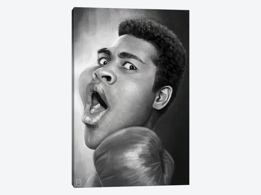 Muhammad Ali by Fernando Méndez 1-piece Canvas Art