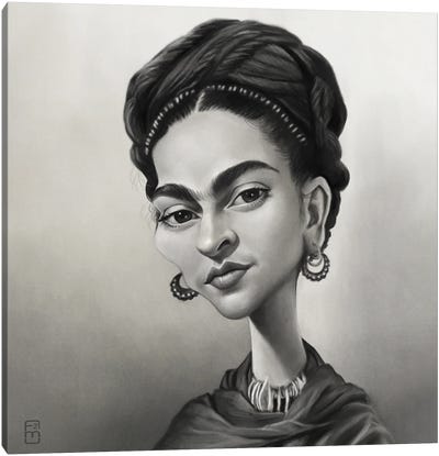 Frida Canvas Art Print - Fernando Méndez