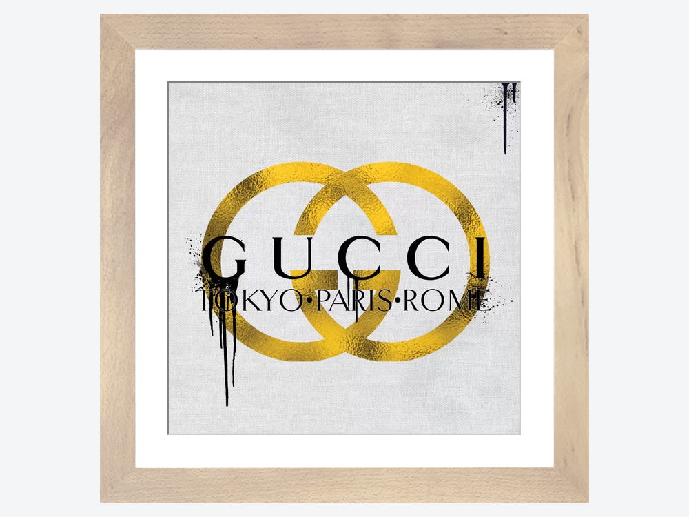 Gucci Panel Canvas Print by 5by5collective