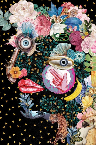 Snails: Woman With A Garland by Fan de Fantastica