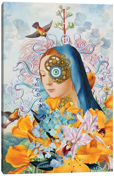 Spring Is Waking Up Canvas Art Print - Hummingbird Art