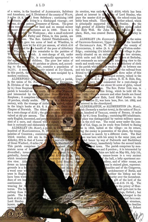 Deer In Chair