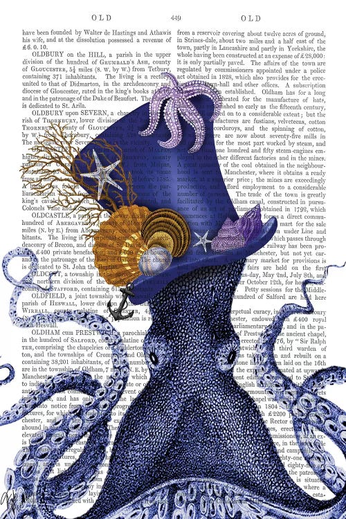 Octopus Nautical Hat