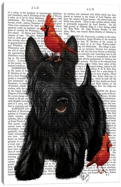 Scottish Terrier & Birds Canvas Art Print - Fab Funky