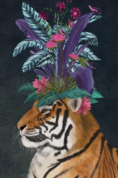 Tigers: Hot House Tiger II by Fab Funky