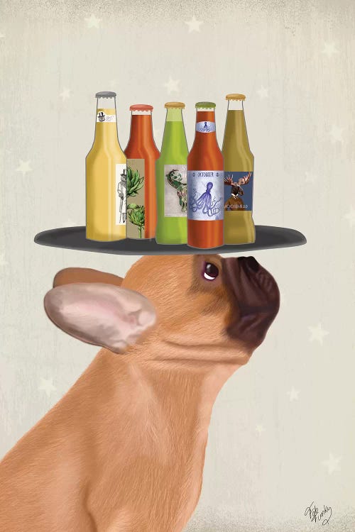 French Bulldog Beer Lover