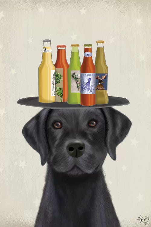 Labrador Black Beer Lover