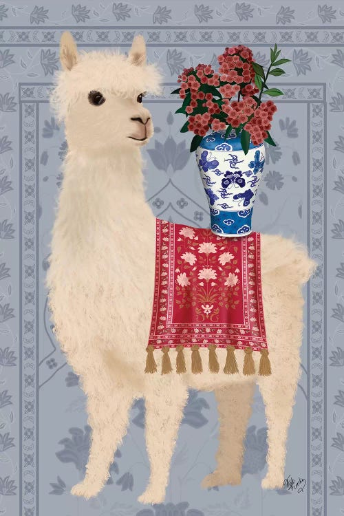 Llama Chinoiserie 2