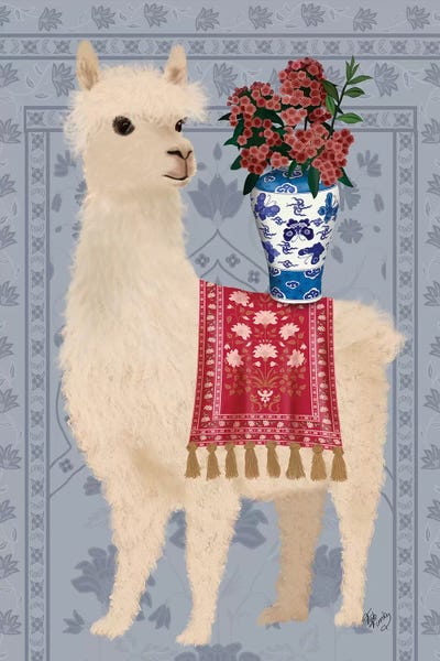 Llama Chinoiserie 2