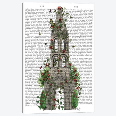Butterfly Tower I Canvas Print #FNK185} by Fab Funky Canvas Wall Art