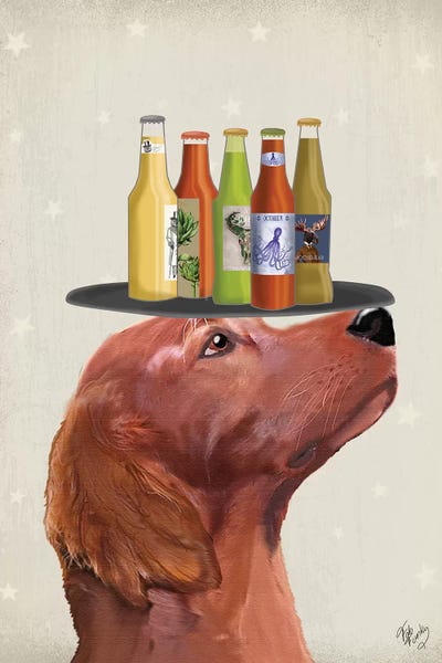 Red Setter Beer Lover