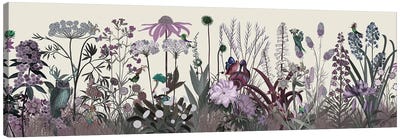 Wildflower Blush Canvas Art Print - Fab Funky