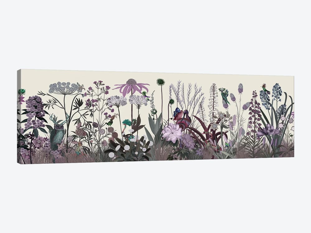 Wildflower Blush by Fab Funky 1-piece Canvas Wall Art